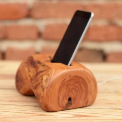 Kişiye Özel - Ahşap Özel Charging  Tasarım Cep Telefonu Standı
