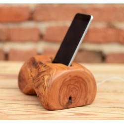 Kişiye Özel - Ahşap Özel Charging  Tasarım Cep Telefonu Standı