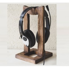 Kişiye Özel - Ahşap Standart Kulaklık Tutucu