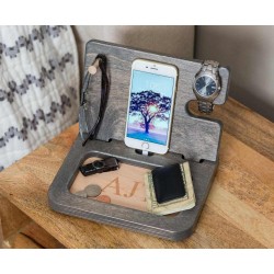 Kişiye Özel - Ahşap S Seri Aksesuar ve Cep Telefonu Standı 