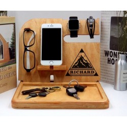 Kişiye Özel - Ahşap Station Tasarım Cep Telefonu Tv Kasası