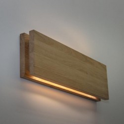 Kişiye Özel - Ahşap Duvar Üstü Led Modern Lamba