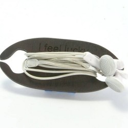 Kişiye Özel - Ahşap Kulaklık Makarası