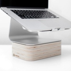 Kişiye Özel - Ahşap Mac Monitör Yükseltici Min Tasarım