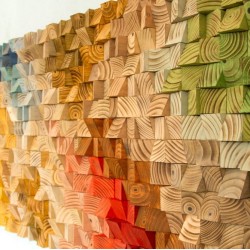 Kişiye Özel - Ahşap Sarının Rengi Tablo