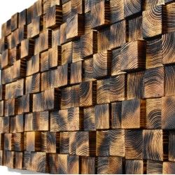 Kişiye Özel - Ahşap Yakma Rengi Tablo