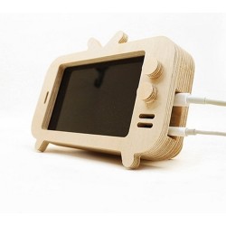 Kişiye Özel - Ahşap Cep Telefonu Tv Kasası