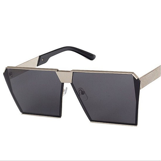Tunçkol Gözlük - Güneş Gözlüğü Peekaboo Siyah Cam Silver Çerçeve Unisex, Saat, Tasarım Saat, Farklı Saat