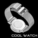 Cool Watch Saat - Silver Kasa - Silver Kordon CooL Galaxy Mix Mavi Pembe Ekran Unisex, Saat, Tasarım Saat, Farklı Saat