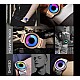 Cool Watch Saat - Silver Kasa - Silver Kordon CooL Galaxy Mix Mavi Pembe Ekran Unisex, Saat, Tasarım Saat, Farklı Saat
