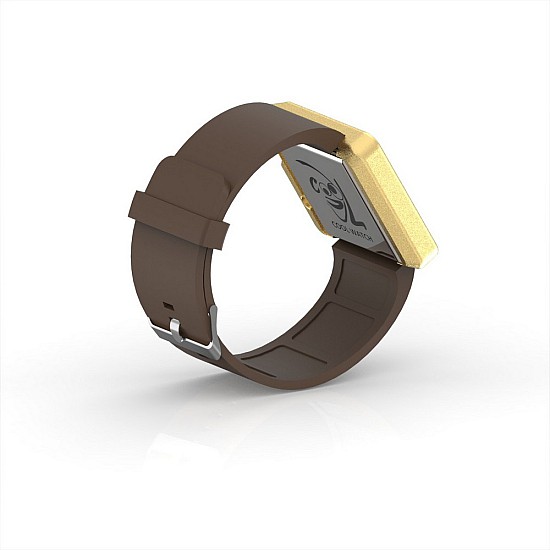 Cool Watch Saat - Gold Edition - Kahverengi Kayış Unisex, Saat, Tasarım Saat, Farklı Saat