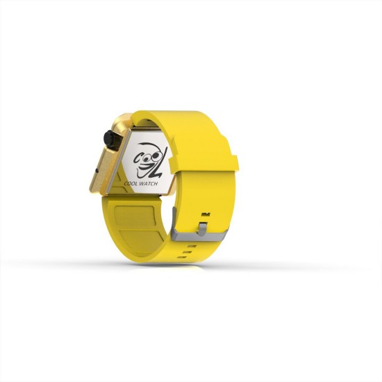 Cool Watch Saat - Gold Edition - Sarı Kayış Unisex, Saat, Tasarım Saat, Farklı Saat