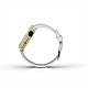 Cool Watch Saat - Gold Shiny Led Edition - Beyaz Kayış Unisex, Saat, Tasarım Saat, Farklı Saat