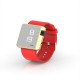 Cool Watch Saat - Gold Shiny Led Edition - Kırmızı Kayış Unisex, Saat, Tasarım Saat, Farklı Saat