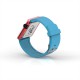 Cool Watch Saat - Kırmızı Edition - Turkuaz Kayış Unisex, Saat, Tasarım Saat, Farklı Saat