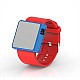 Cool Watch Saat - Mavi Edition - Kırmızı Kayış Unisex, Saat, Tasarım Saat, Farklı Saat