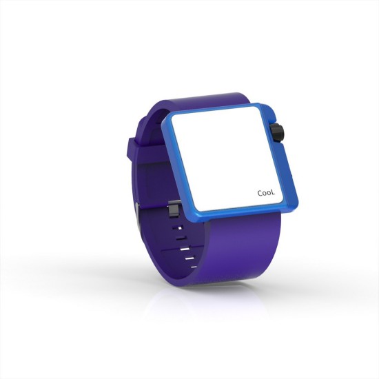 Cool Watch Saat - Mavi Edition - Mor Kayış Unisex, Saat, Tasarım Saat, Farklı Saat