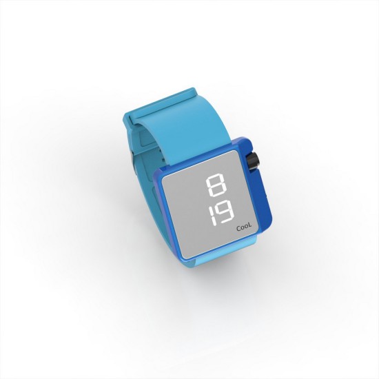 Cool Watch Saat - Mavi Edition - Turkuaz Kayış Unisex, Saat, Tasarım Saat, Farklı Saat
