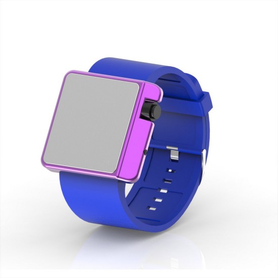 Cool Watch Saat - Mor Edition - Mavi Kayış Unisex, Saat, Tasarım Saat, Farklı Saat