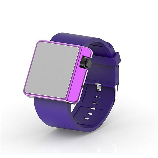 Cool Watch Saat - Mor Edition - Mor Kayış Unisex, Saat, Tasarım Saat, Farklı Saat