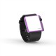 Cool Watch Saat - Mor Edition - Siyah Kayış Unisex, Saat, Tasarım Saat, Farklı Saat