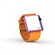 Cool Watch Saat - Mor Edition - Turuncu Kayış Unisex, Saat, Tasarım Saat, Farklı Saat