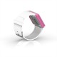 Cool Watch Saat - Pembe Edition - Beyaz Kayış Unisex, Saat, Tasarım Saat, Farklı Saat