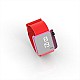 Cool Watch Saat - Pembe Edition - Kırmızı Kayış Unisex, Saat, Tasarım Saat, Farklı Saat
