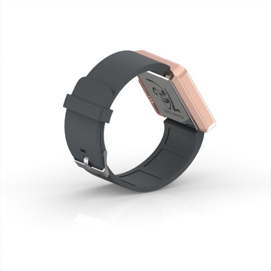 Cool Watch Saat - Rose Edition - Gri Kayış Unisex, Saat, Tasarım Saat, Farklı Saat