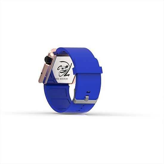 Cool Watch Saat - Rose Edition - Mavi Kayış Unisex, Saat, Tasarım Saat, Farklı Saat