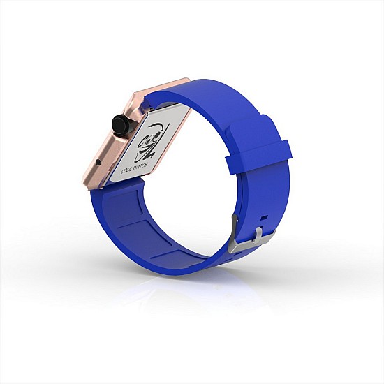 Cool Watch Saat - Rose Edition - Mavi Kayış Unisex, Saat, Tasarım Saat, Farklı Saat