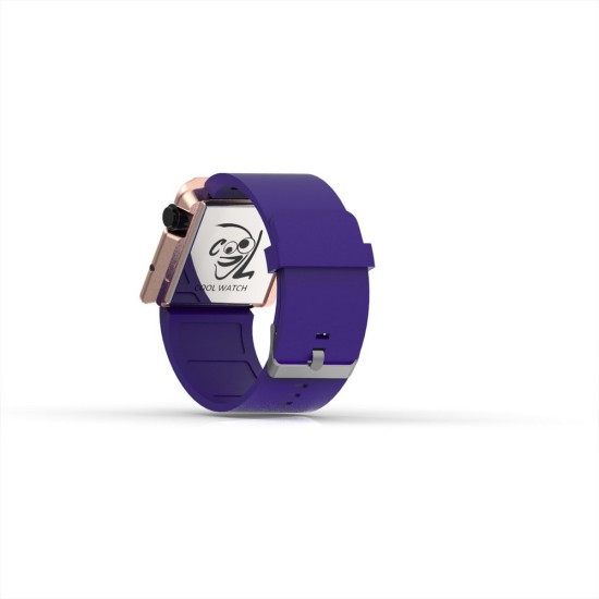 Cool Watch Saat - Rose Edition - Mor Kayış Unisex, Saat, Tasarım Saat, Farklı Saat