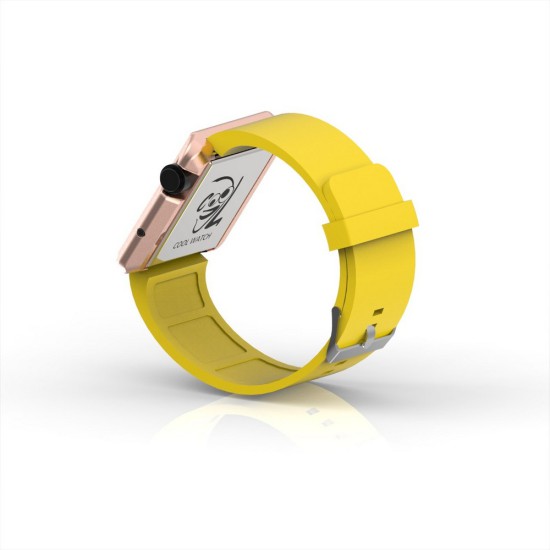 Cool Watch Saat - Rose Edition - Sarı Kayış Unisex, Saat, Tasarım Saat, Farklı Saat