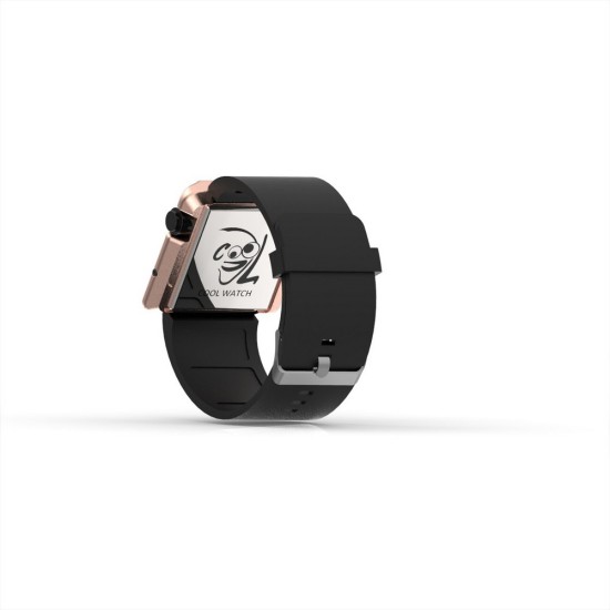 Cool Watch Saat - Rose Edition - Siyah Kayış Unisex, Saat, Tasarım Saat, Farklı Saat