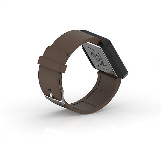 Cool Watch Saat - Siyah Edition - Kahverengi Kayış Unisex, Saat, Tasarım Saat, Farklı Saat