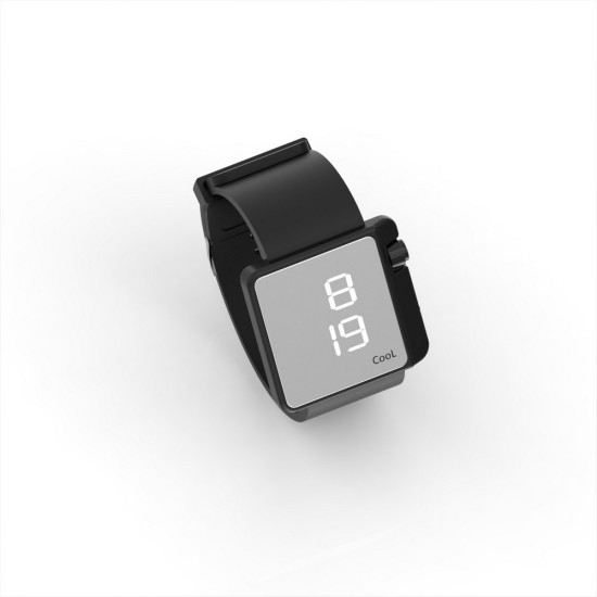 Cool Watch Saat - Siyah Edition - Siyah Kayış Unisex, Saat, Tasarım Saat, Farklı Saat