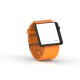 Cool Watch Saat - Siyah Edition - Turuncu Kayış Unisex, Saat, Tasarım Saat, Farklı Saat