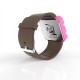 Cool Watch Saat - Pembe Led Kasa - Kahverengi Kayış Unisex, Saat, Tasarım Saat, Farklı Saat