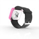 Cool Watch Saat - Pembe Led Kasa - Siyah Kayış Unisex, Saat, Tasarım Saat, Farklı Saat