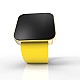 Cool Watch Saat - Gold Shiny Dokunmatik Kasa - Sarı Kayış Unisex, Saat, Tasarım Saat, Farklı Saat