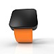 Cool Watch Saat - Siyah Mat Dokunmatik Kasa - Turuncu Kayış Unisex, Saat, Tasarım Saat, Farklı Saat