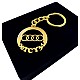 Kişiye Özel - Metal Audi - Gold Plaka Anahtarlık Gerçek Altın Kaplama, Saat, Tasarım Saat, Farklı Saat