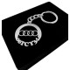 Kişiye Özel - Metal Audi - Gümüş Anahtarlık Gerçek Gümüş Kaplama, Saat, Tasarım Saat, Farklı Saat