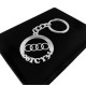 Kişiye Özel - Metal Audi - Gümüş Anahtarlık Gerçek Gümüş Kaplama, Saat, Tasarım Saat, Farklı Saat