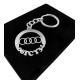Kişiye Özel - Metal Audi - Gümüş Anahtarlık Gerçek Gümüş Kaplama, Saat, Tasarım Saat, Farklı Saat