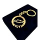 Kişiye Özel - Metal Chevrolet - Gold Plaka Anahtarlık Gerçek Altın Kaplama, Saat, Tasarım Saat, Farklı Saat