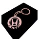 Kişiye Özel - Metal Honda - Rose Plaka Anahtarlık Gerçek Altın Kaplama, Saat, Tasarım Saat, Farklı Saat