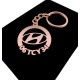 Kişiye Özel - Metal Hyundai - Rose Plaka Anahtarlık Gerçek Altın Kaplama, Saat, Tasarım Saat, Farklı Saat