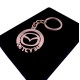 Kişiye Özel - Metal Mazda - Rose Plaka Anahtarlık Gerçek Altın Kaplama, Saat, Tasarım Saat, Farklı Saat