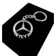 Kişiye Özel - Metal Mercedes Benz - Gümüş Anahtarlık Gerçek Gümüş Kaplama, Saat, Tasarım Saat, Farklı Saat
